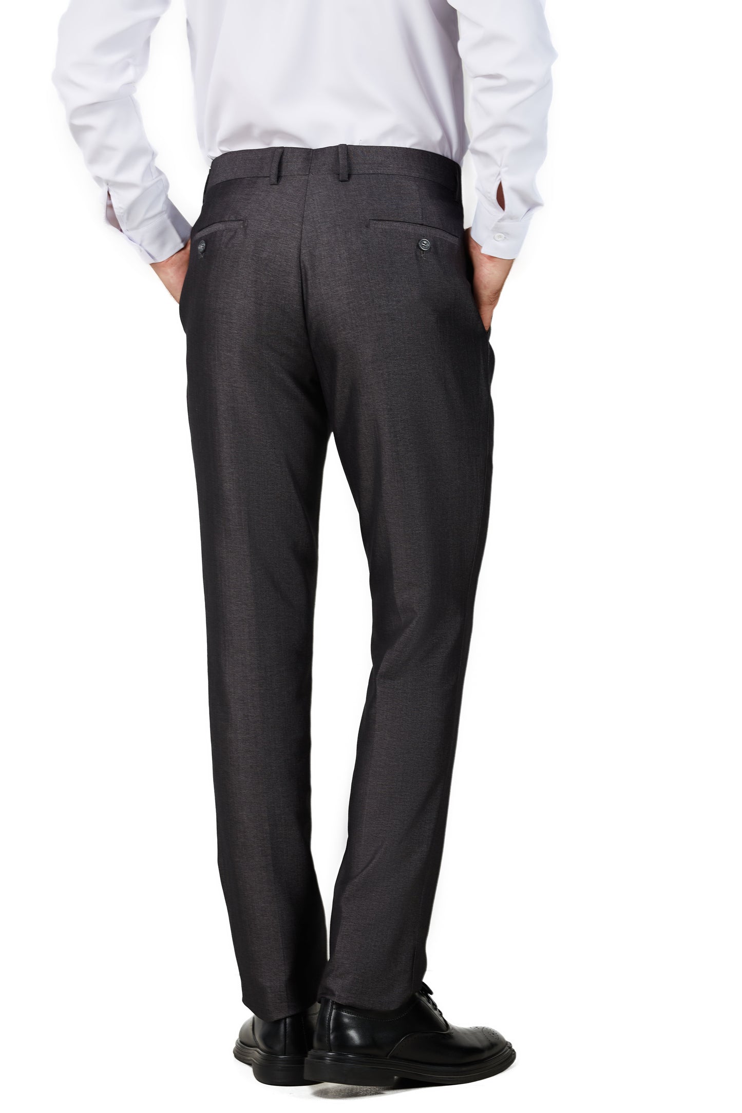 Slim Fit Dress Pants - Charcoal (230305)