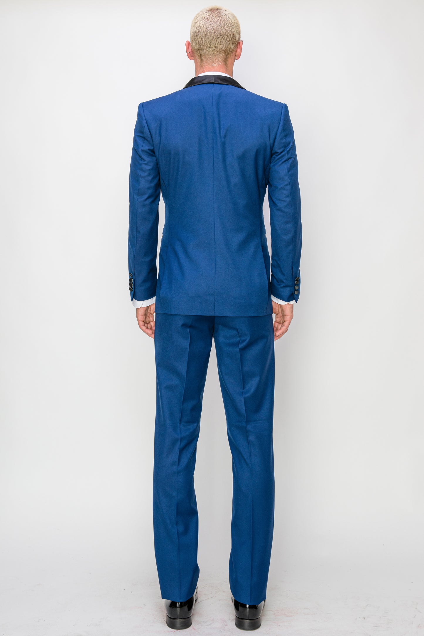 3 Piece Slim Fit Tuxedo - French Blue (1874504)