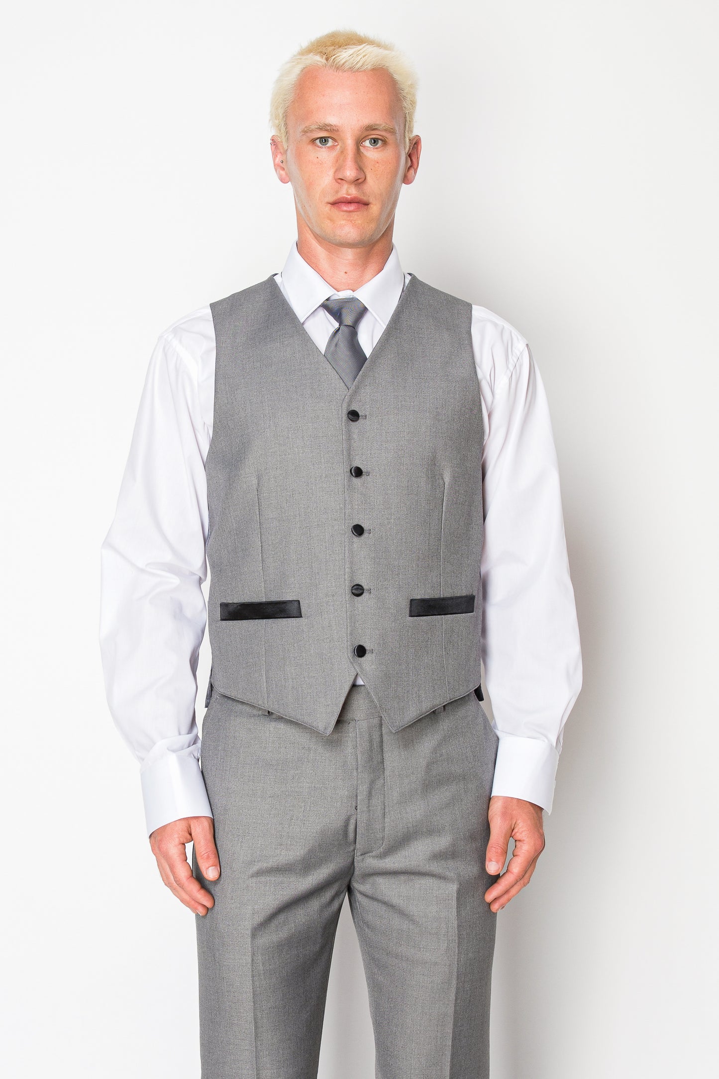 3 Piece Slim Fit Tuxedo - Grey (1874506)