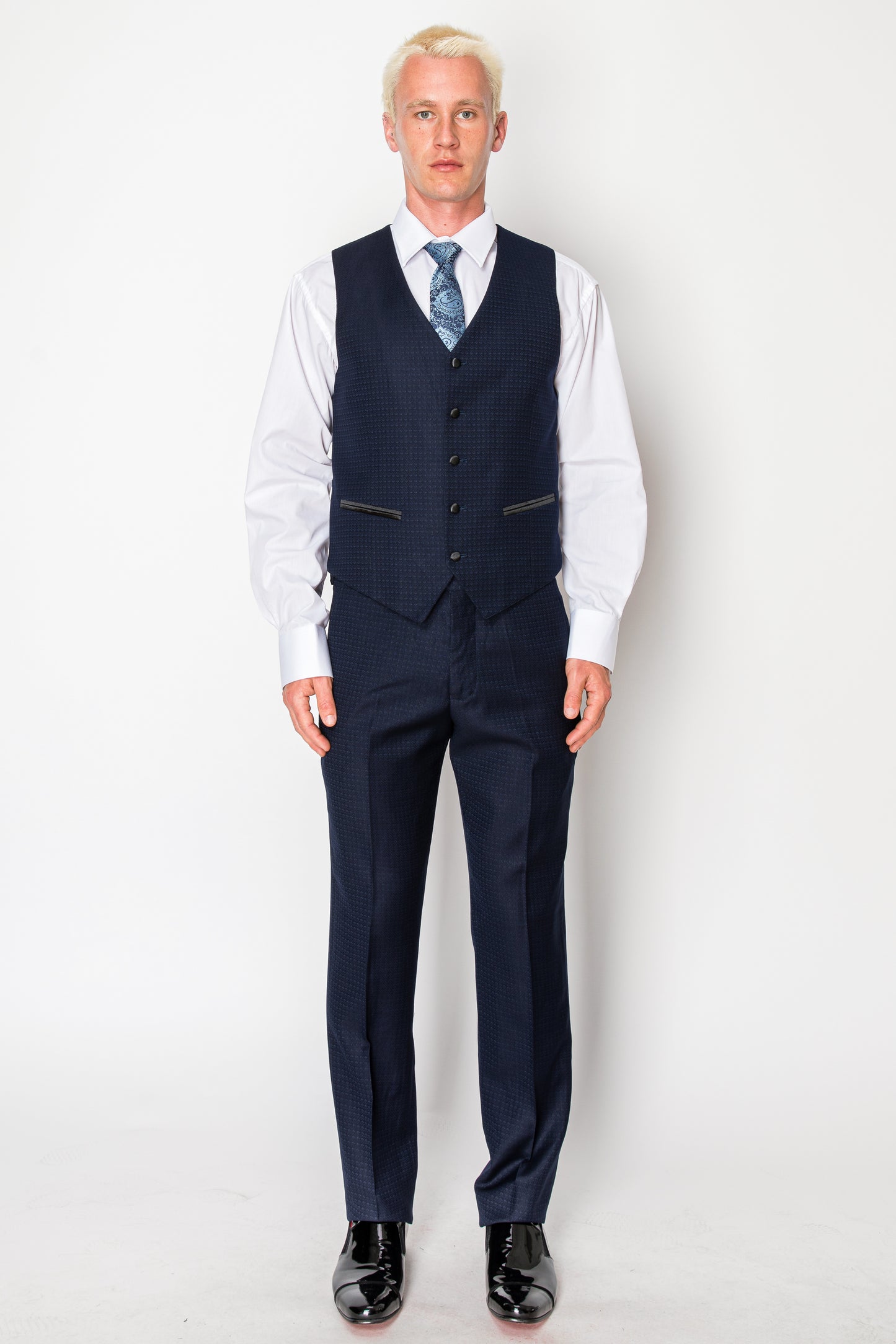 3 Piece Slim Fit Tuxedo - Navy (1560802)