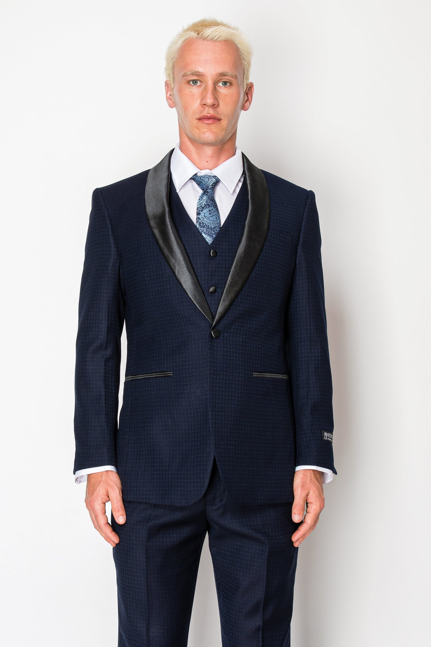 3 Piece Slim Fit Tuxedo - Navy (1560802)