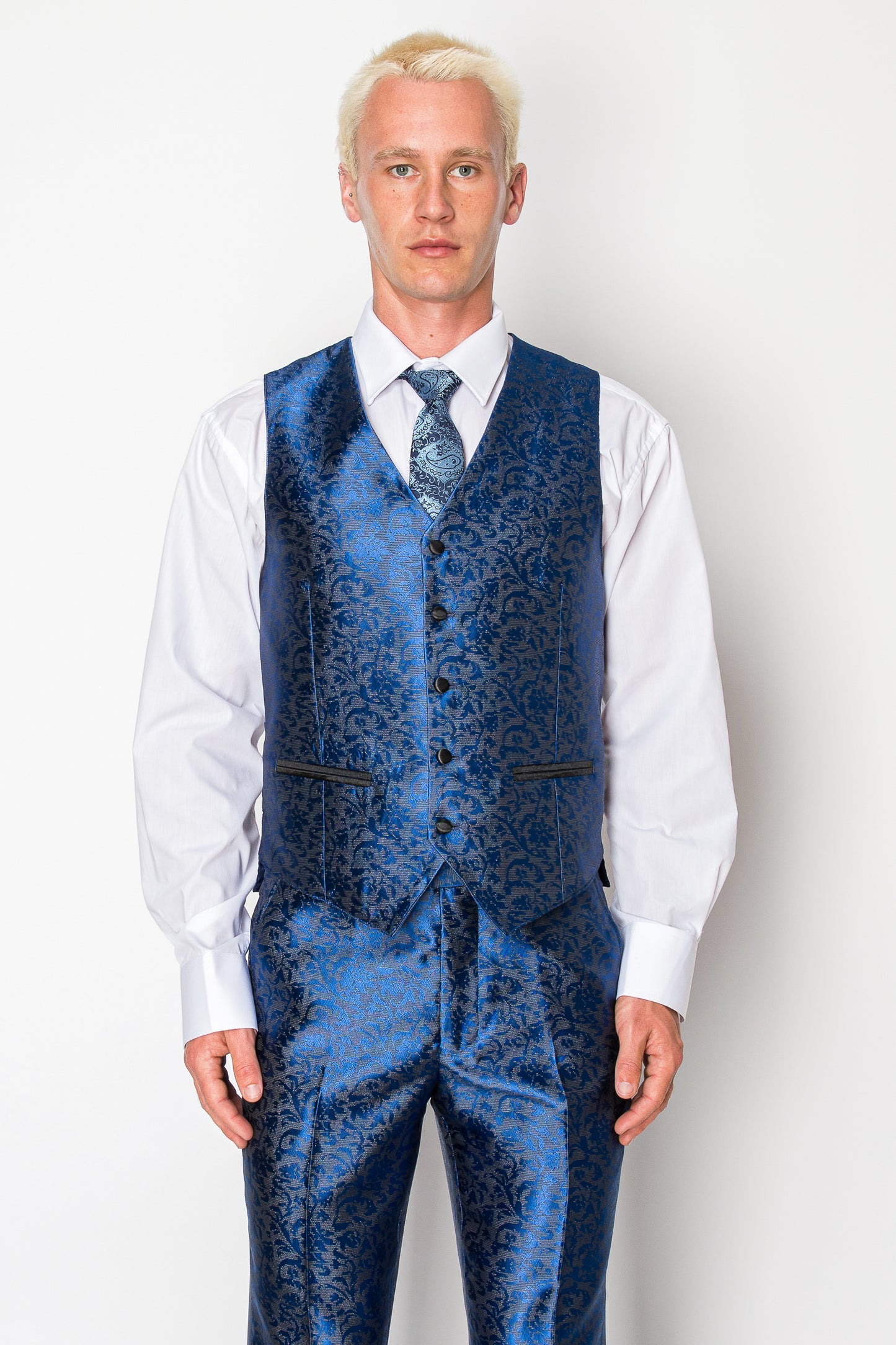 3 Piece Slim Fit Tuxedo - Blue (1803304)