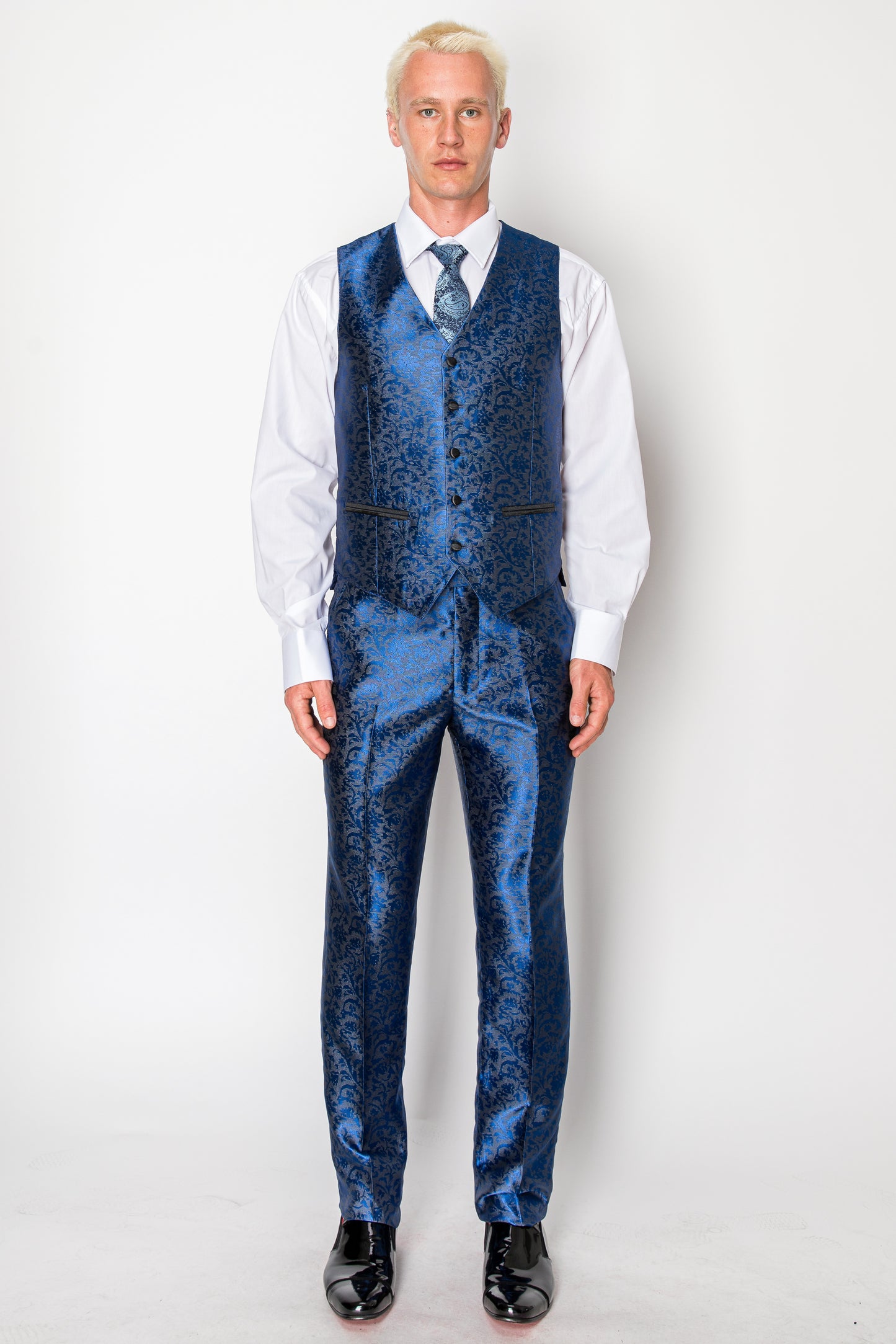 3 Piece Slim Fit Tuxedo - Blue (1803304)