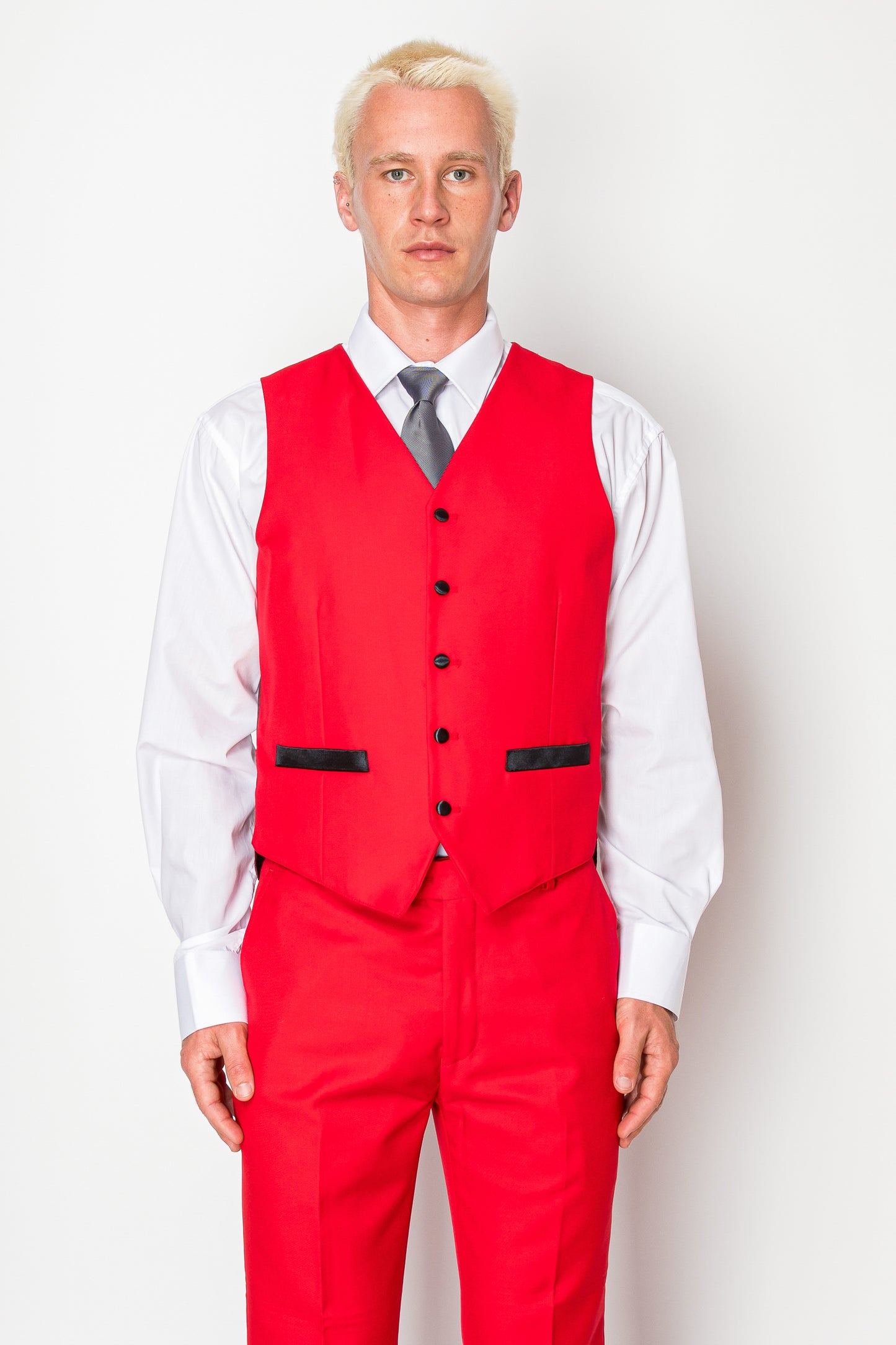3 Piece Slim Fit Tuxedo - Red (1874508)