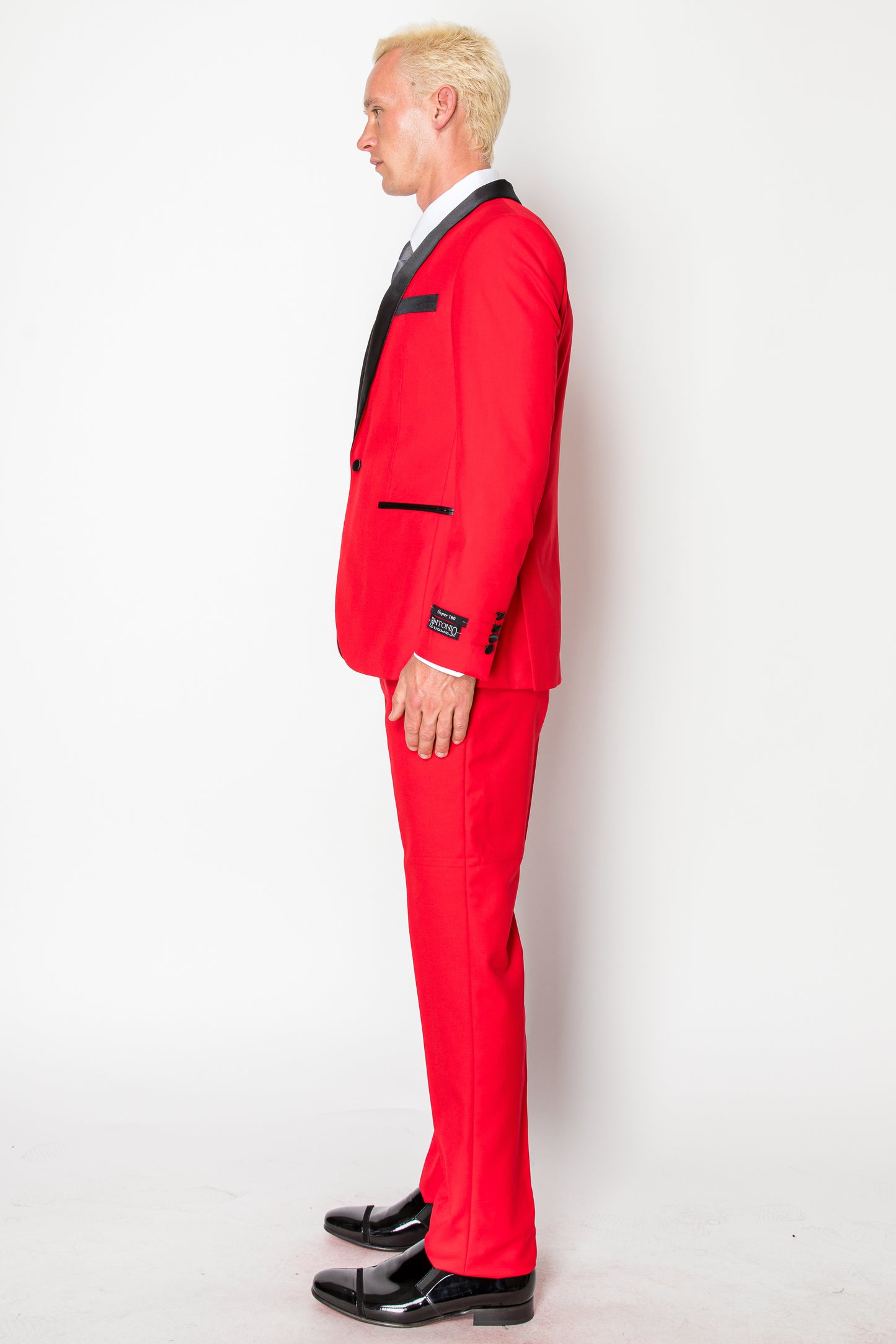 3 Piece Slim Fit Tuxedo - Red (1874508)